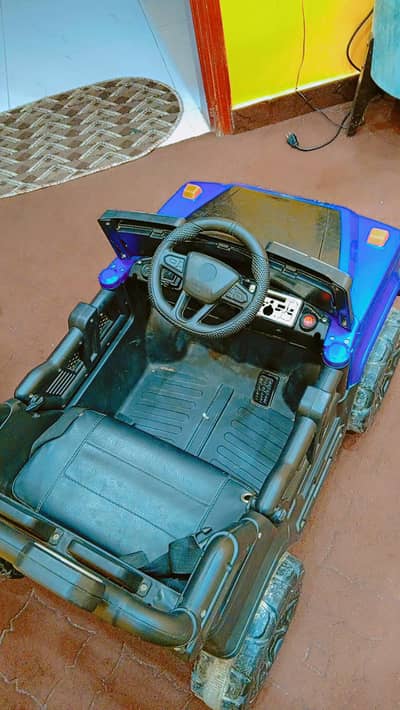 baby battery car remote with manual and lights
