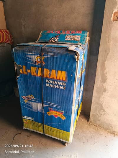 washing machine new