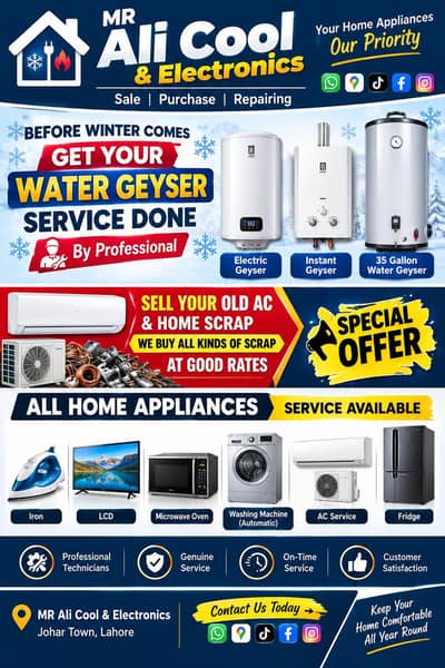 geyser service and repairing automatic washing machine service and
