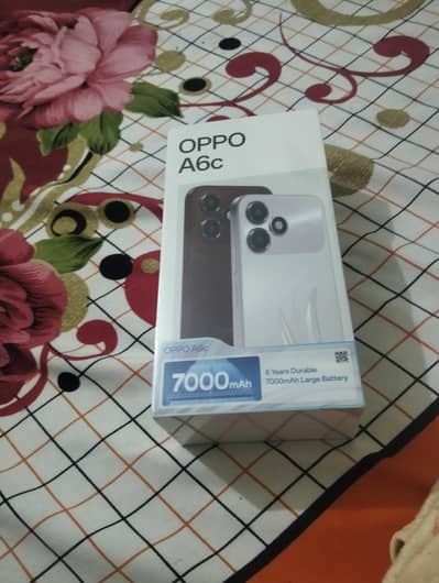 OPPO A6c 4/64 box pack