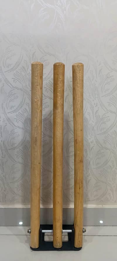 Wooden Wicket With Iron-base
