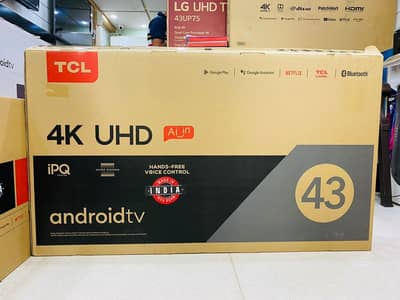 43 inch Samsung, TCL Q Led TV New Model Smart 3Year warnty O3O24O36462