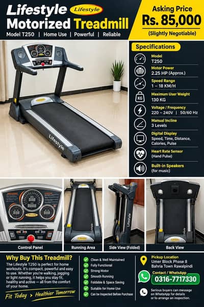 Treadmill Machine for Sale