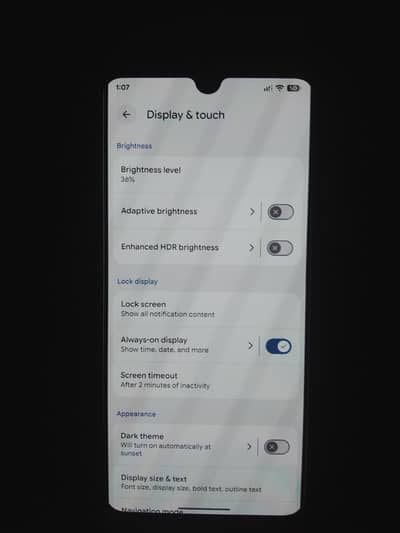 Google Pixel 7 (Panel Change