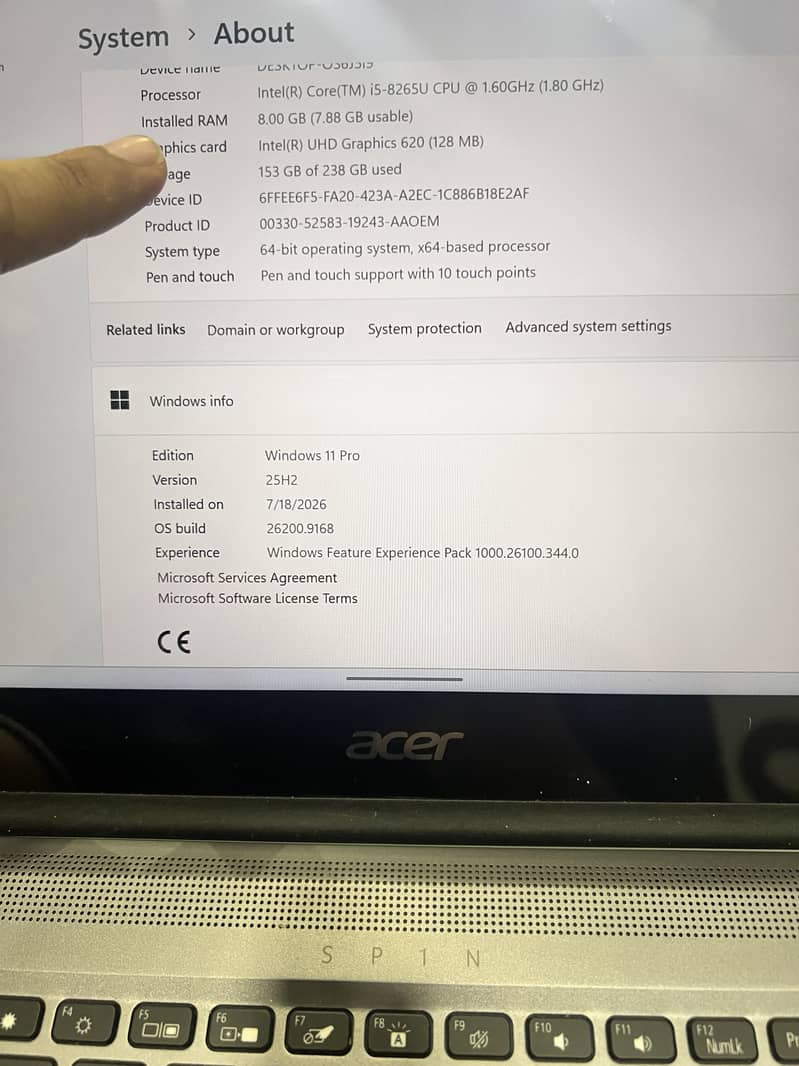 Acer 5 spin 3
