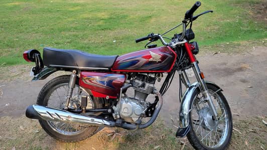 Honda CG125 2022/23 model total geniun