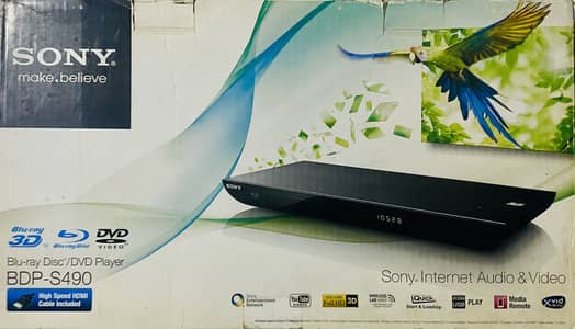 SONY Blu-ray Disc /DVD Player (BDP-S490) Oman Imported-Used Like New