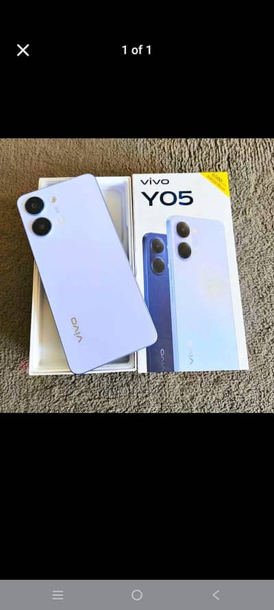 Vivo Y 05 4GB 64GB 10/10 condition
