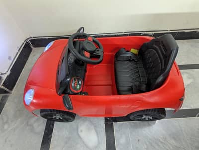 Kids Electric Ride-On Car (Red) – Brand New Battery & Charger