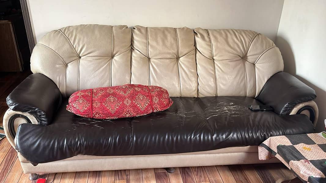 5 piece heavy sofa set 1