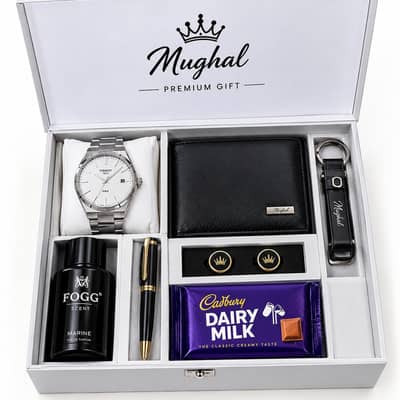 original watch , wallet , keychain , perfume , pen , button , choc