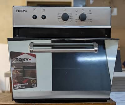Tokyo Gas Baking Oven 21x21 inch Just 1 time use Full New
