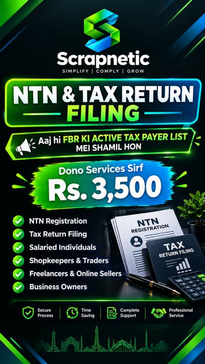 NTN AND INCOME TAX RETURN FILER & ALL TAX SERVICES FBR NOTICE RESPONSE