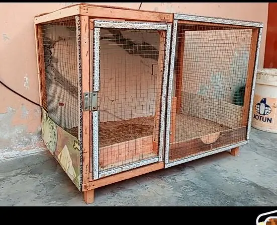 Wooden Cage Slightly Used — photo 4