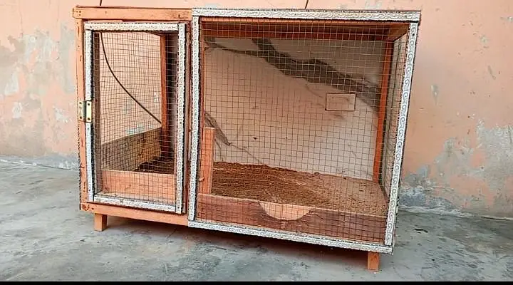 Wooden Cage Slightly Used — photo 5