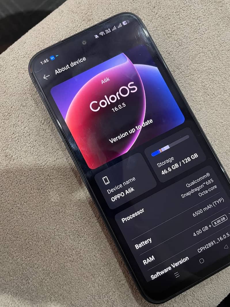 OPPO A6k 7