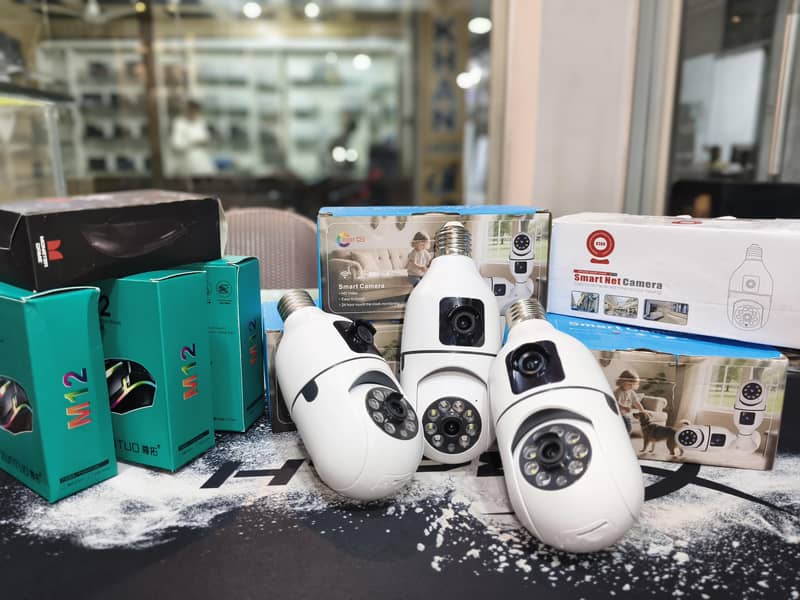 SpeedX Bulb Camera – اسمارٹ سیکیورٹی کیمرہ 1