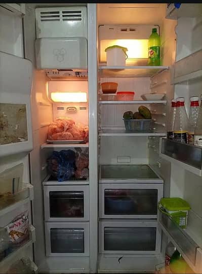 double door inverter fridge