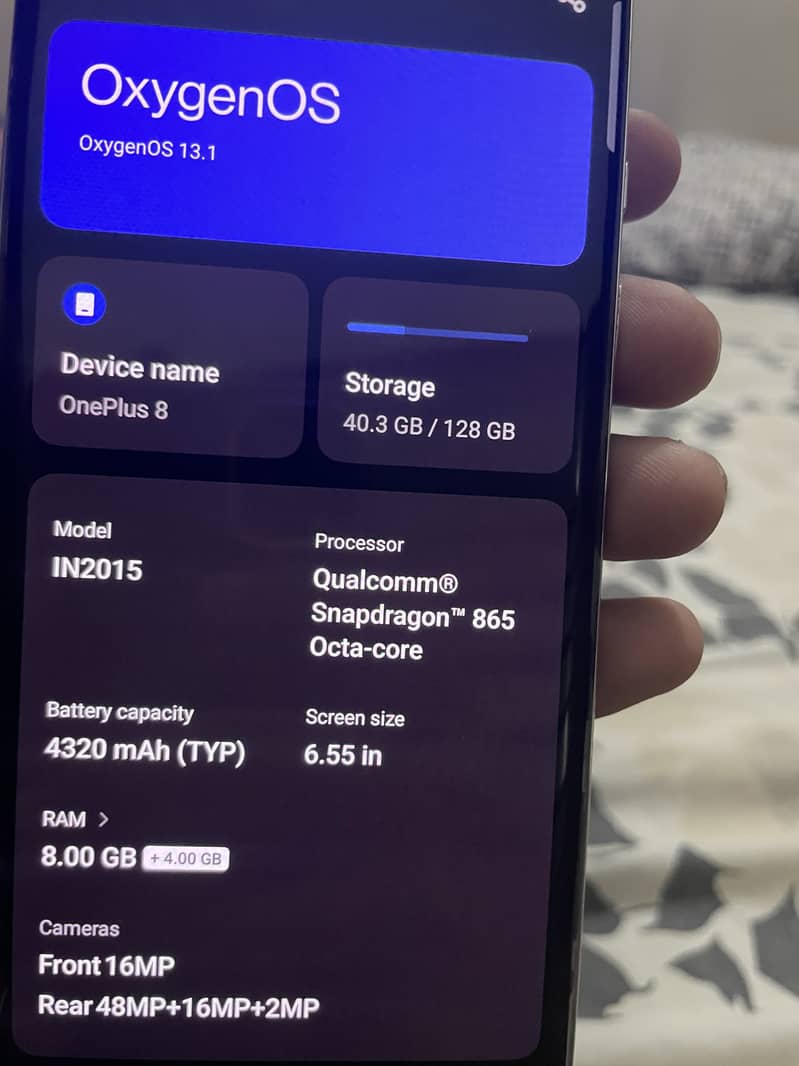 One Plus 8 4
