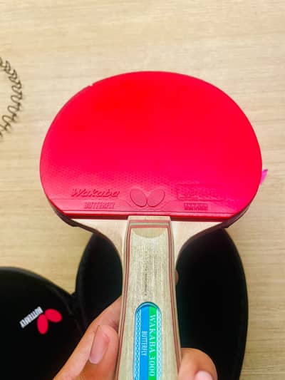 Butterfly Wakkabba 3000 Racket (2 weeks used) Table Tennis Racket