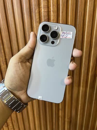 Apple iPhone 15 Pro 256gb pta approved dual eSIM
