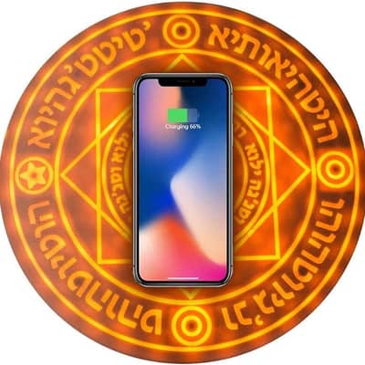 Magic Array Wireless Charger Fast Charging Pad - Yellow