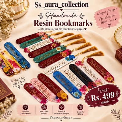 resin book mark