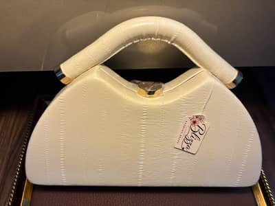 Premium off white bag
