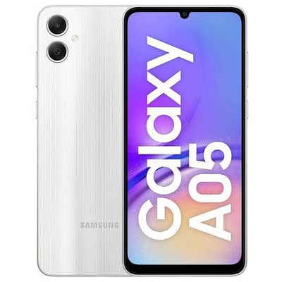 Samsung Mobile A05 Silver 10/10 with Boc 4/64gb