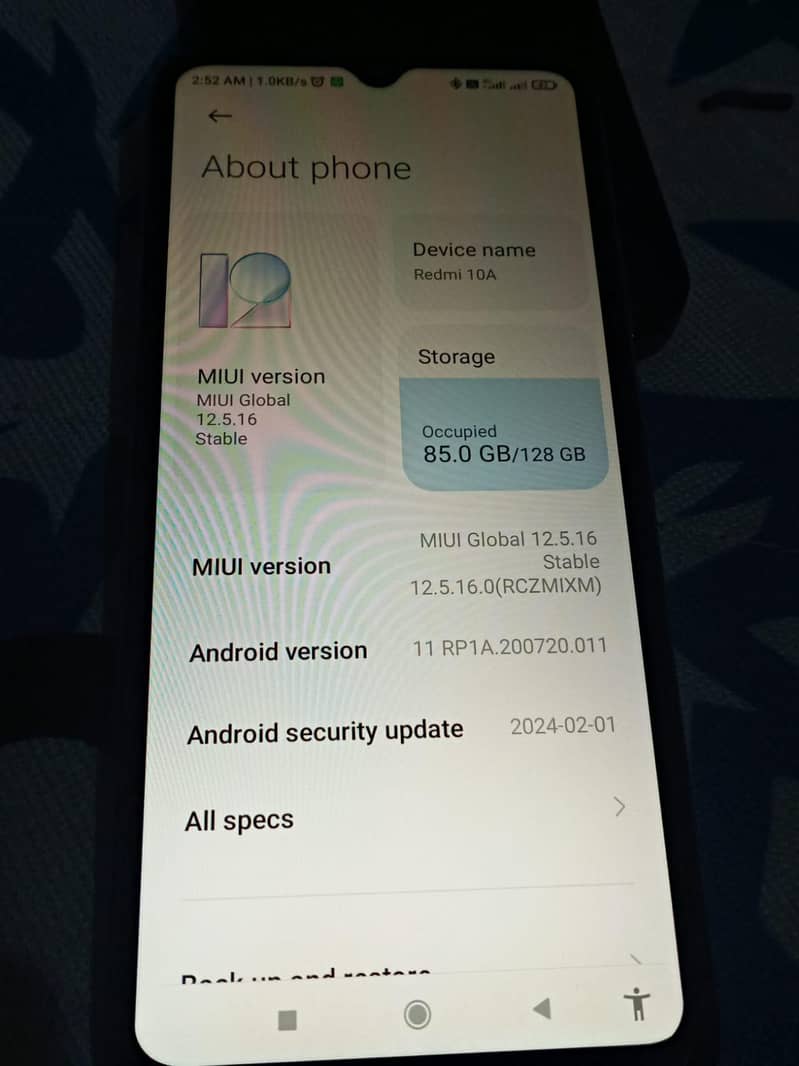 Xiaomi Redmi 10A 7