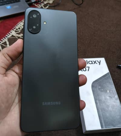 Samsung A07 With Box Only ( 4 / 128gb )
