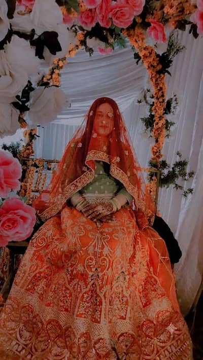 used lehnga