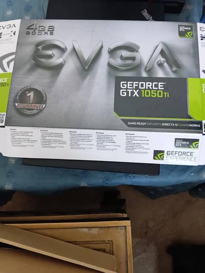 Nvidia Geforce EVGA GTX1050ti 4GB new