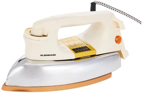Olsenmark OMDI1503 - Deluxe Automatic Dry Iron White Non-stick