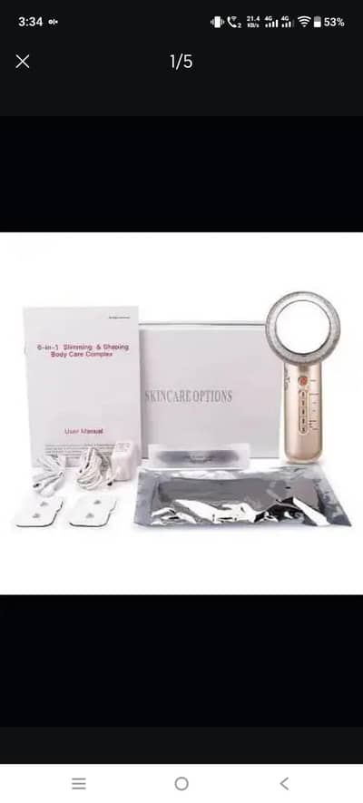 6 in 1 Ultrasonic Infrared Slimming Machine, Cavitation Machine