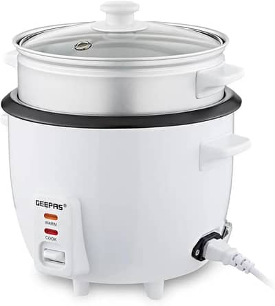 GEEPAS 1 LITTRE RICE COOKER STEAMER