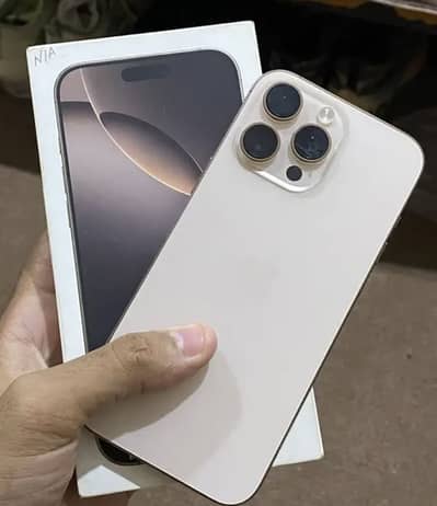 Apple iPhone 16 Pro Max 10/10 condition scratch less PTA approved