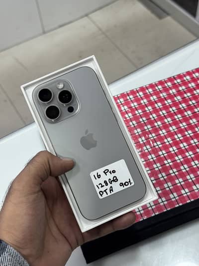 Apple iPhone 16 Pro PTA APPROVED