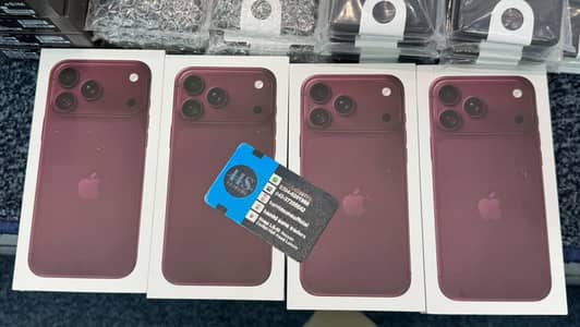 Apple iPhone 18 Pro Max. 256gb. Burgundy. Box Paxk. pta approved. non