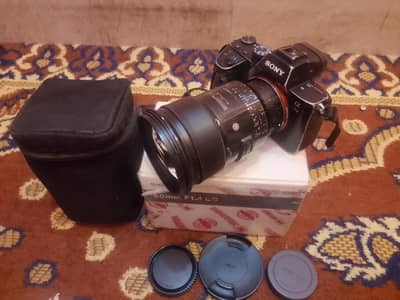 Sony a7 III body sigma lens 50mm DG 1.4 art box