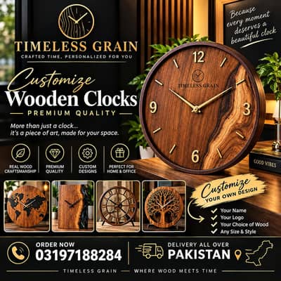 customize wooden clocks  03197188284