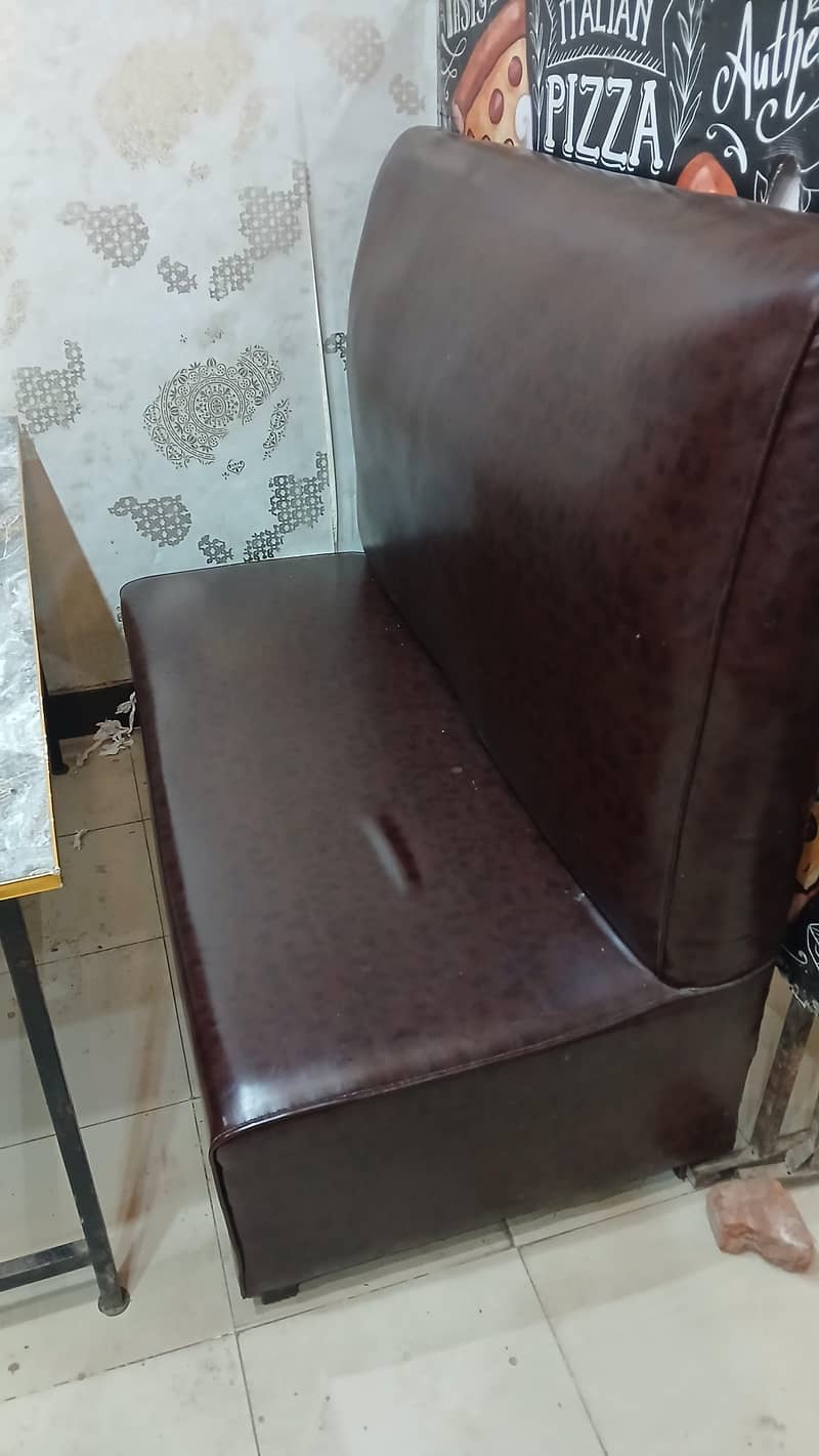 3 Seater Sofas With Tables For Restaurant 2