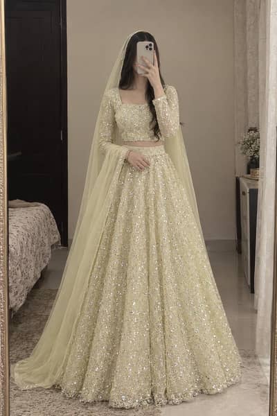 Lemon Lehenga