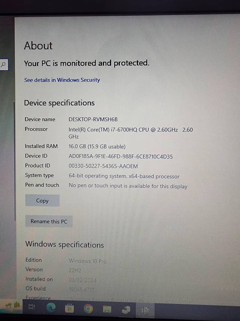 Dell precision 3510 1