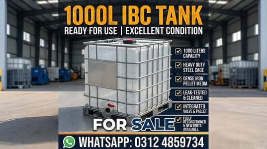 imported ibc tank,1000 liter,food grade/drinking water/chemical/export