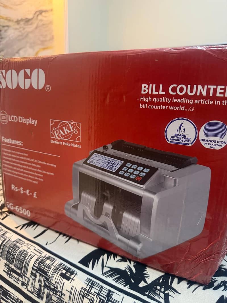 SO GO SG-6500 Note Counting machine SSG-0 Note Counting with tectorS ...