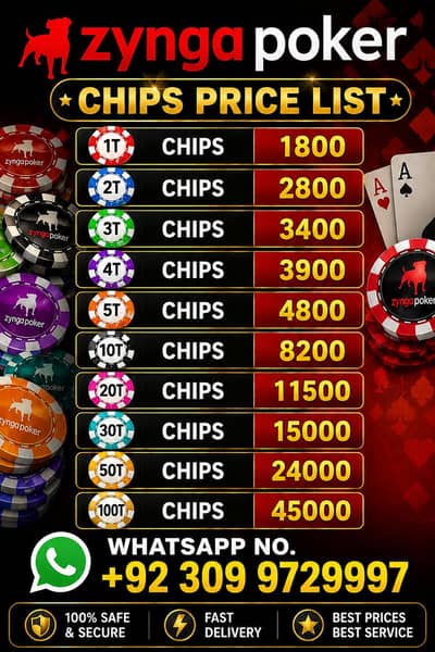 Zynga Poker Chips Legitimately Seller