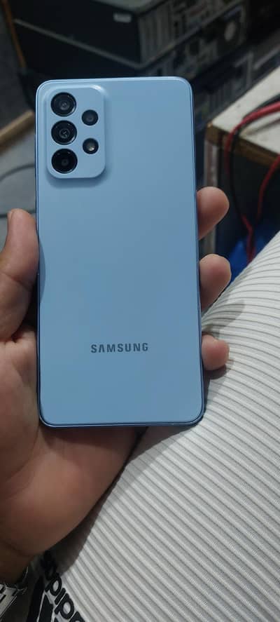 Samsung Mobile A33 5G 8/128 back change official pta approved full box