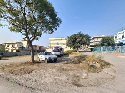 Plot For Sale in Soan Garden Block H at 2 sided Open Road