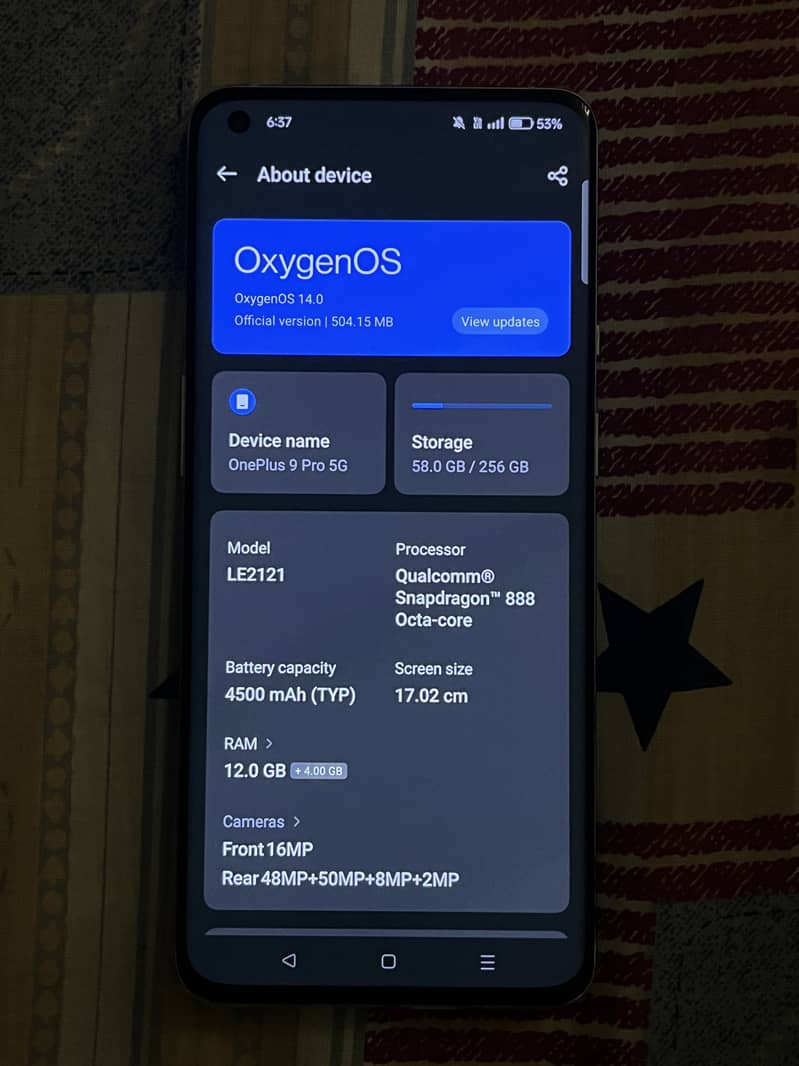 One Plus 9 Pro 2